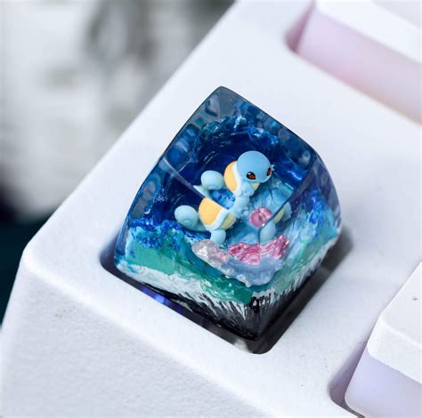 Squirtle Artisan Keycap Hirosart Keycaps Studio