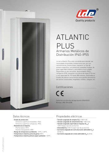 Argenta Plus Fsc Ide Electric S L Cat Logo Pdf Documentaci N