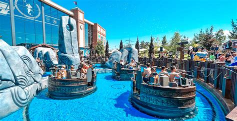 Rulantica Opent Attractie Tonnevirvel Waterpark Europa Park