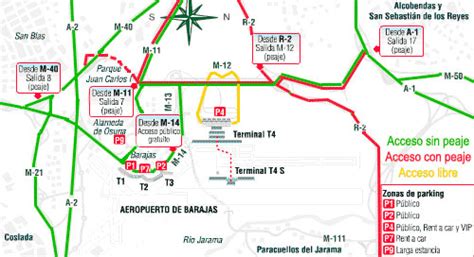 Madrid Airport Terminal 4 Map