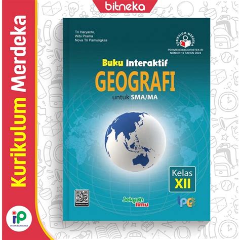 Jual Buku Siswa Pendamping Buku Interaktif Geografi SMA MA Kelas 12