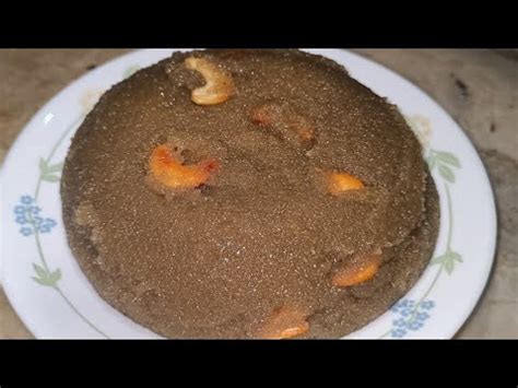 Rava Kesari With Jaggery Bellam Rava Kesari Suji Ka Halwa Youtube