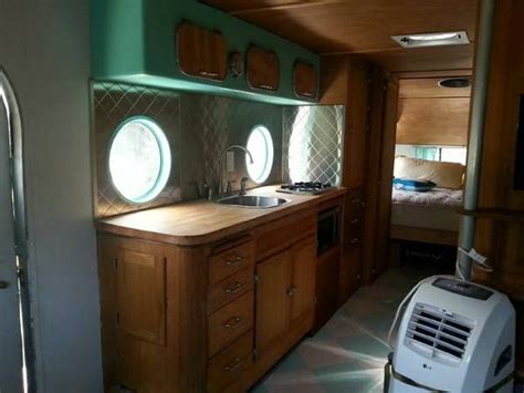 Kitchen Vintage Trailer Interior Trailer Interior Vintage Camper