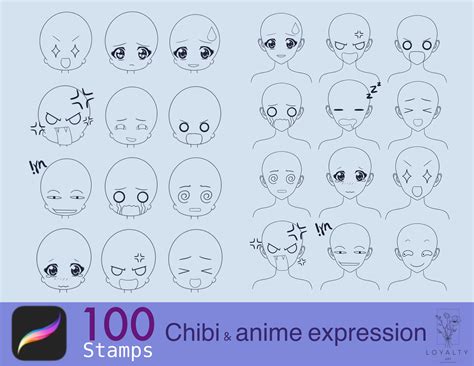 Anime Expressions Chibi