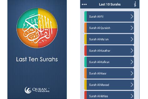 Last 10 Surahs of Quran – Gift Of Ten Surahs In ONE App! - Islamic Articles