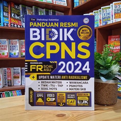 Jual Buku Panduan Resmi Bidik Cpns Terbaru Soal Soal Asli Fr