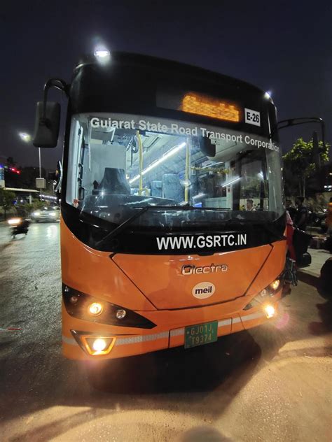 Gsrtc Electric Bus Review Travelling From Vadodara To Ahmedabad Team Bhp