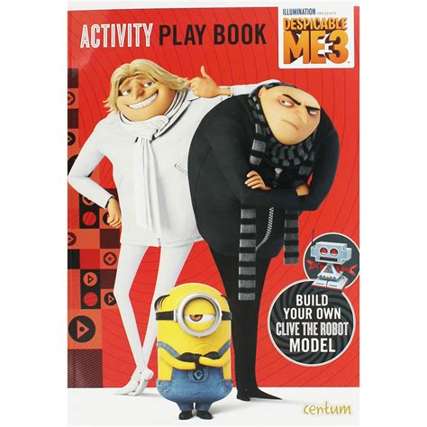 Despicable Me 3 Press Out And Play Activity Book Despicable Me 3 Press Out Play Activity