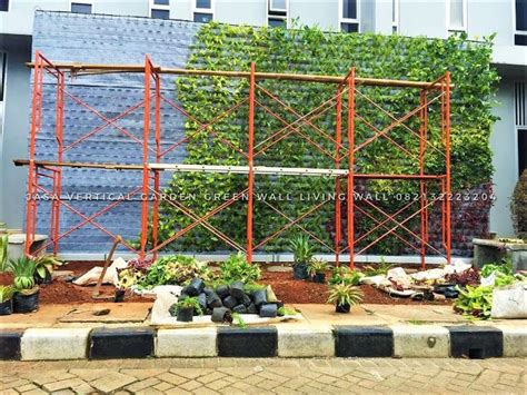 Jasa Pembuatan Vertical Garde Vertical Garden Dengan System Box