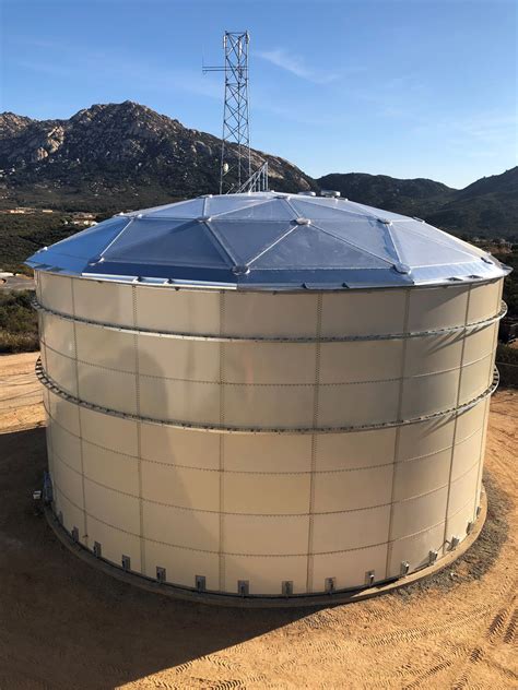 Glass Fused To Steel Bolted Water Tank Barona Ca Uig Tanks United