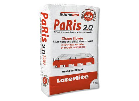 Paris 20 Semi Dry Underfloor Heating Screed Mortar Laterlite