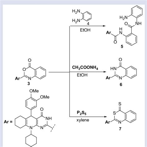 Scheme 2 Synthesis Of Quinazoline Carboxamide And Thiazine Derivatives Download Scientific