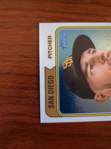 2023 Topps Heritage Chrome 173 Joe Musgrove 999 Padres EBay