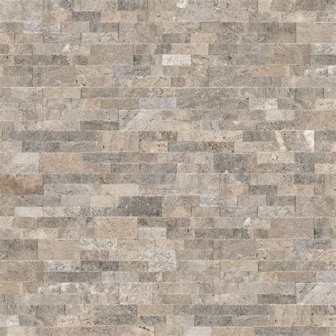 Msi Trevi Gray Ledger Panel In X In Natural Travertine Wall Tile