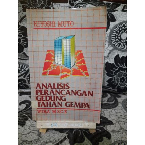 Jual Buku Analisis Perancangan Gedung Tahan Gempa Oleh Kiyoshi Muto