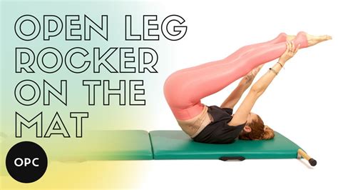 Open Leg Rocker On The Mat Online Pilates Classes Youtube