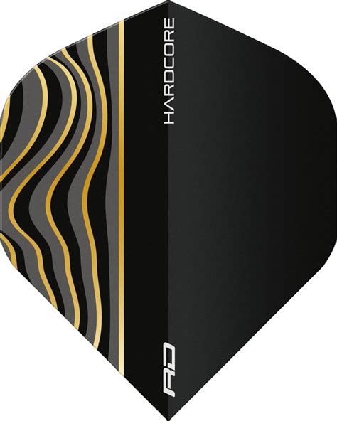 RED DRAGON Hardcore Radical Wave Zwart Dart Vluchten 4 Sets Per Pakket 12 Bol