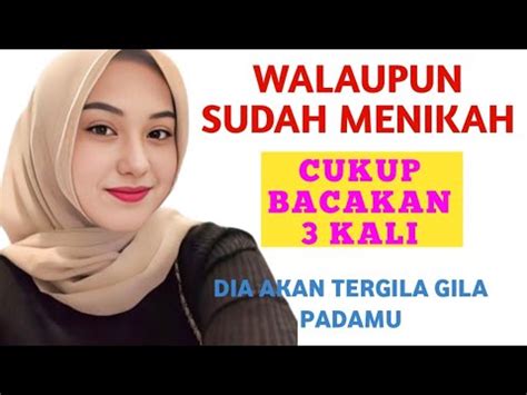 CUKUP BACAKAN 3 KALI DIA AKAN TERGILA GILA PADAMU YouTube