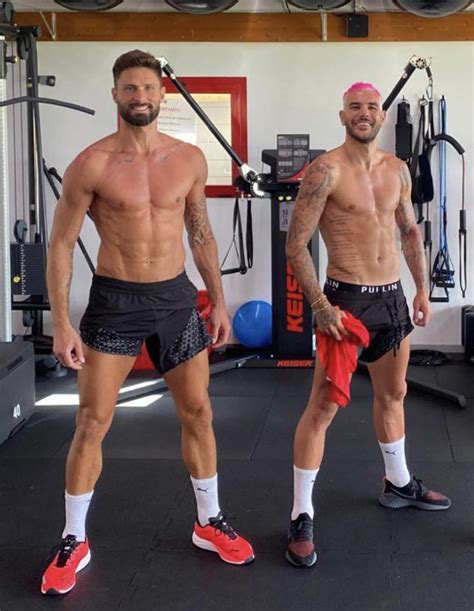 HotSoccerGuys on Twitter Olivier Giroud and Theo Hernández