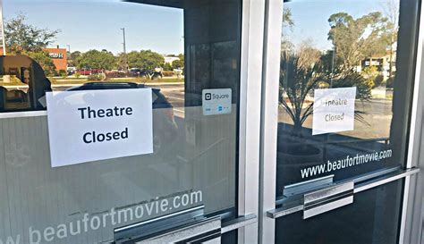 End Of An Era Beaufort Movie Theater Closed For Business Explore