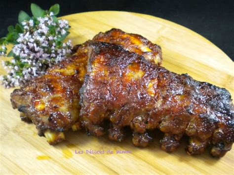 Travers de porc ou spare ribs caramélisés au miel Recette par Mimm