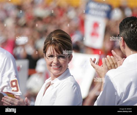 Sarah Palin campaigning for vice-president spot in richmond virginia ...