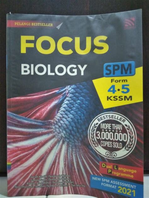 Focus Spm F F Biology Reference Book Kssm Hobbies Toys Books