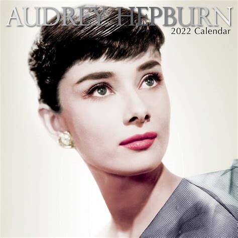 Amazon Co Jp Audrey Hepburn 2022 16 Monatskalender Original The