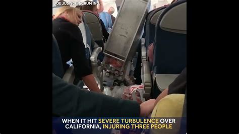 What Happens When A Plane Hits Severe Turbulence Mid Flight Youtube