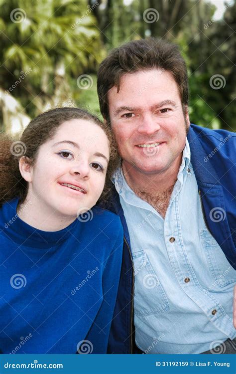 Father Daughter Outdoor Portrait Royalty Free Stock Images Image