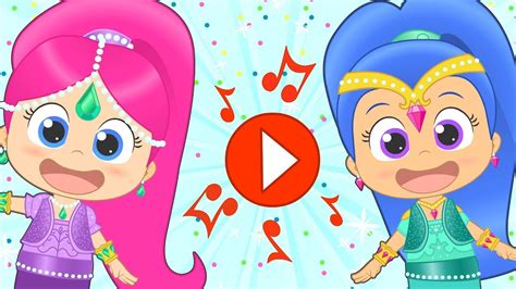 Shimmer Y Shine Colección De Canciones Con Las Genias Shimmer Y Shine Aprende Bailando Y