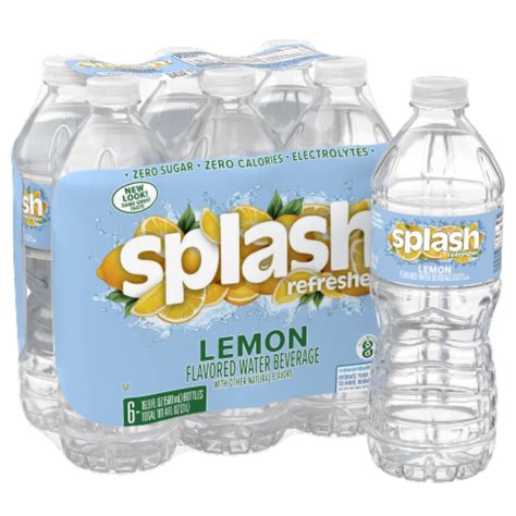 Splash Blast™ Lemon Flavored Water 4 Pk Kroger