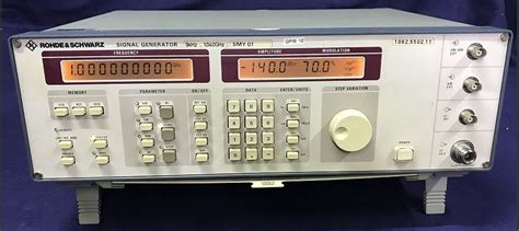 Signal Generator Rohde Schwarz Smy Generatore Di Segnale Am Fm Da