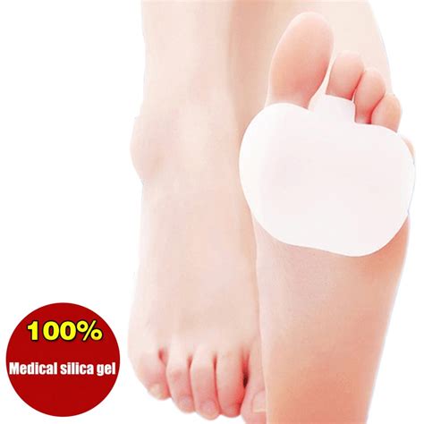 Pcs Pair Pinkiou Feet Care Silicone Forefoot Insoles Pain Relief