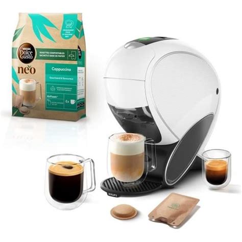 Cafetière à dosette ou capsule Krups NESCAFÉ Dolce Gusto NEO Blanc