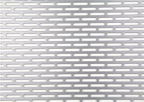 Slotted Hole Perforated Sheet 3003 H14 Perforated Metal Sheet 03mm