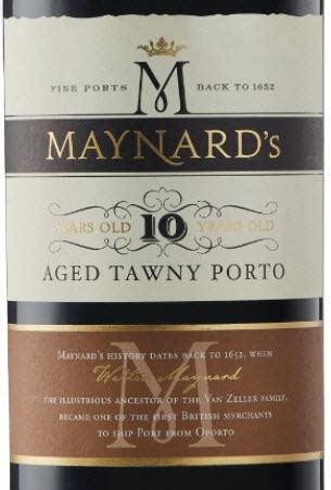 Maynard S Year Old Aged Tawny Port Expert Wine Review Natalie Maclean