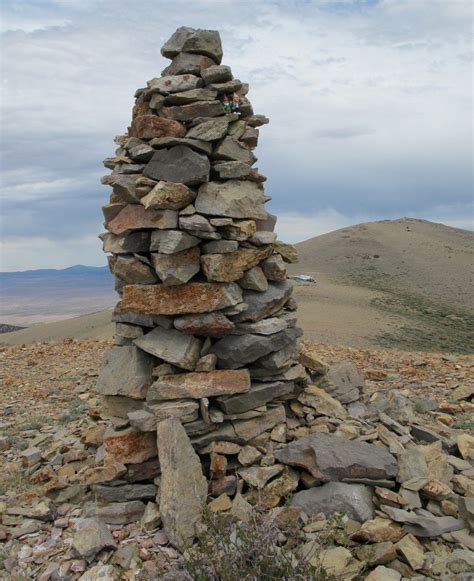 On A Mountain In Nevada While Doing A Repeater Mission Land Art