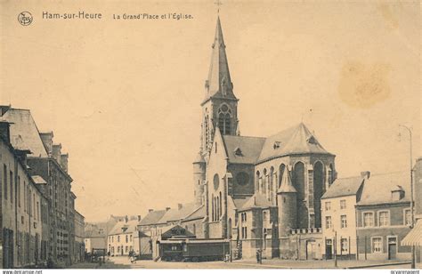 Ham Sur Heure Nalinnes HAN SUR HEURE LA GRAND PLACE ET L EGLISE