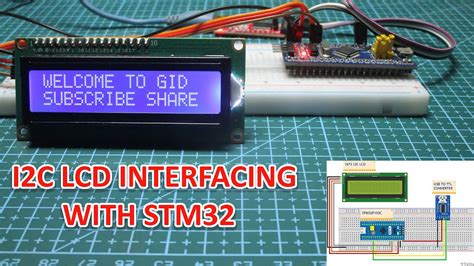 Lcd 20x4 Using I2c With Stm32 Controllerstech