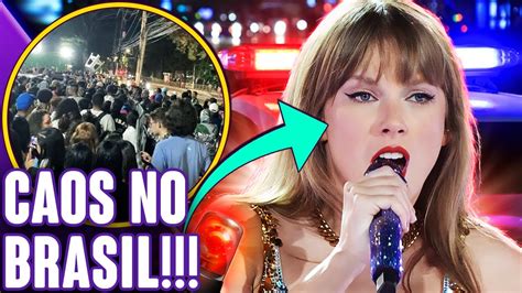 TAYLOR SWIFT REVOLTA BRASILEIROS APÓS ESCÂNDALOS EM SHOWS Virou