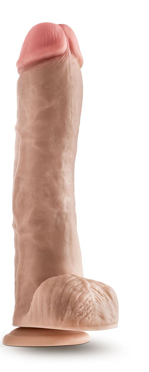 Dr Skin Mr Savage Inch Dildo With Balls Beige