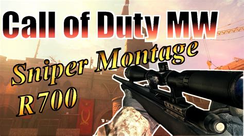 Sniper Montage Cod Mw W R Youtube