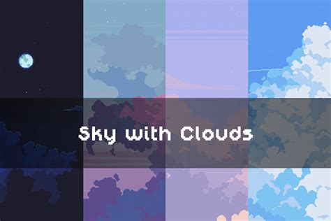 Premium Vector Pixel Art Cloud