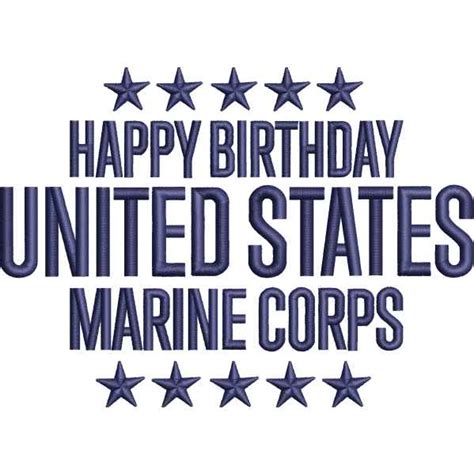 Try Out Best US Marine Birthday Wish Design at Cheap Price