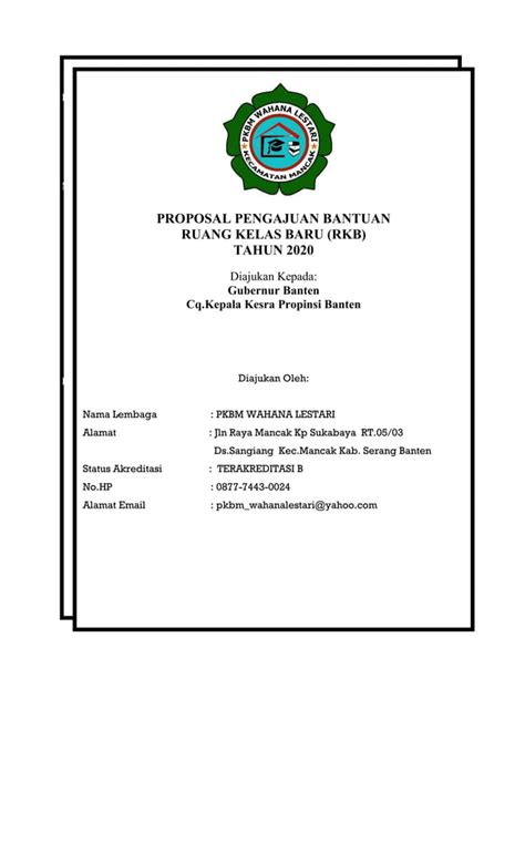 Contoh Proposal Penambahan Kelas Baru1pdf