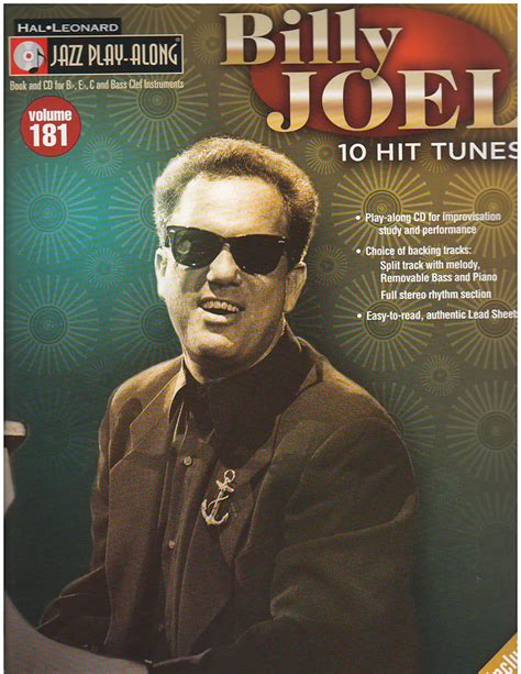 HAL LEONARD JAZZ PLAY ALONG VOL181: Billy Joel