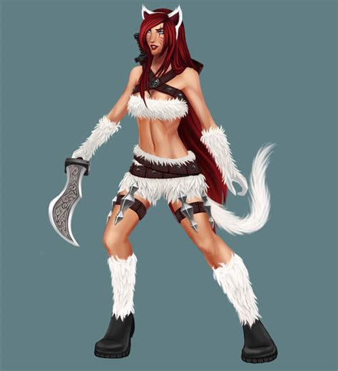 Kitty Cat Katarina By Shadowwingzzz On Deviantart