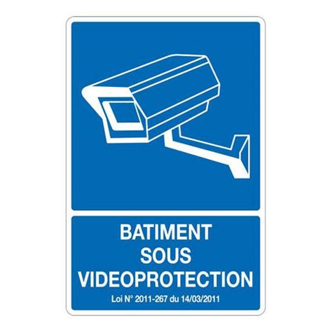 Panneau De Videosurveillance Batiment Signa Print