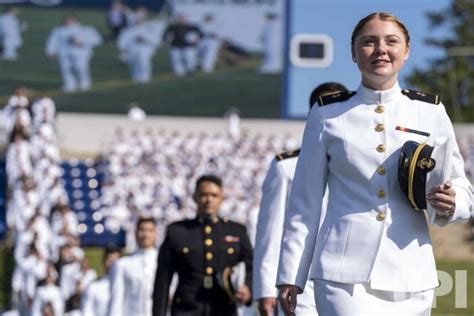 Photo Us Naval Academy Graduation In Annapolis Maryland